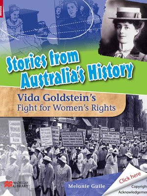 cover image of Vida Goldstein's Fight for Women's Rights